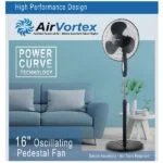 STANDING FAN 16INCH HIGH PERFORMACE AIR VORTEX