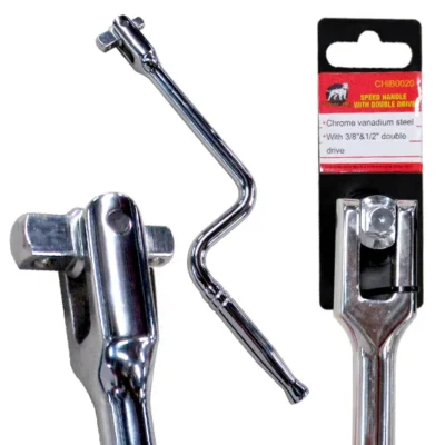 SPEED HANDLE 3/8X1/2’DR WD HD